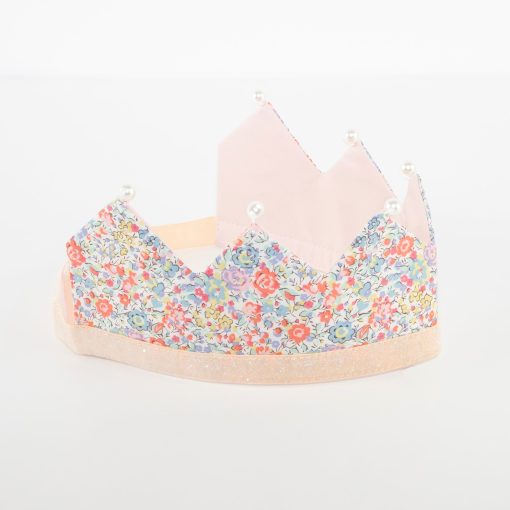 Floral & Pearl Party Crown - Image 2