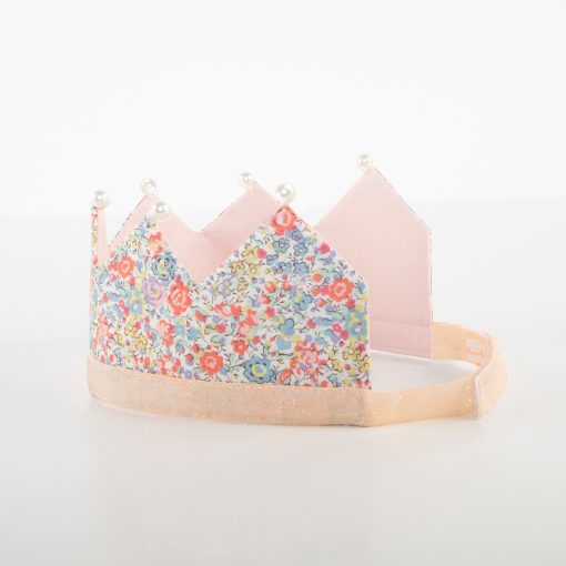 Floral & Pearl Party Crown - Image 4